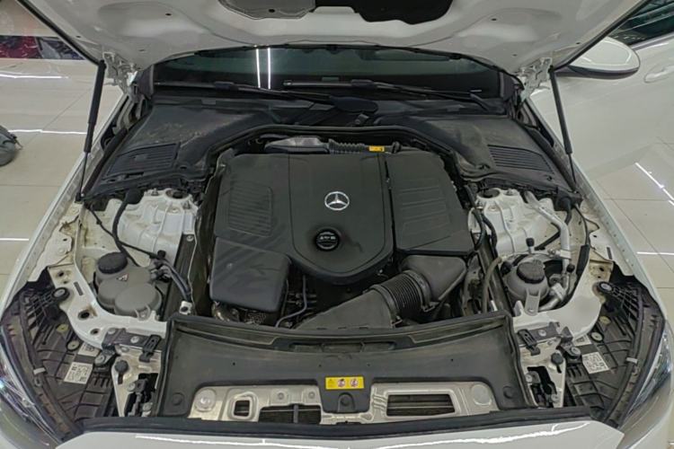 Used Mercedes-Benz C-Class 2024 Second Facelift C 260 L Sport Edition Engine Bay