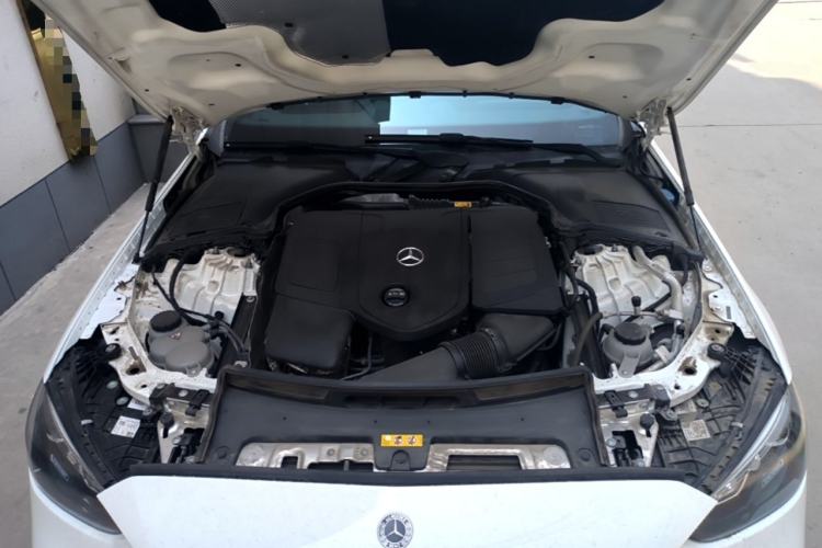 Used Mercedes-Benz C-Class 2024 Second Facelift C 260 L Sport Edition Engine Bay