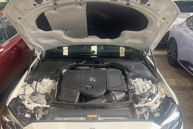 Used Mercedes-Benz C-Class 2024 Second Facelift C 260 L Sport Edition Engine Bay
