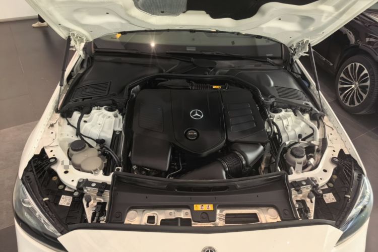 Used Mercedes-Benz C-Class 2024 C 260 L Brilliant Night Sports Edition Engine Bay