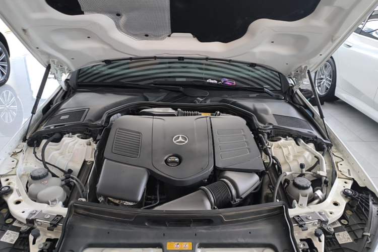 Used Mercedes-Benz C-Class 2024 Second Facelift C 260 L Sport Edition Engine Bay