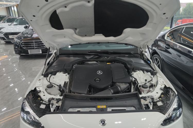 Used Mercedes-Benz C-Class 2024 Second Facelift C 260 L Starry Night Sport Edition Engine Bay