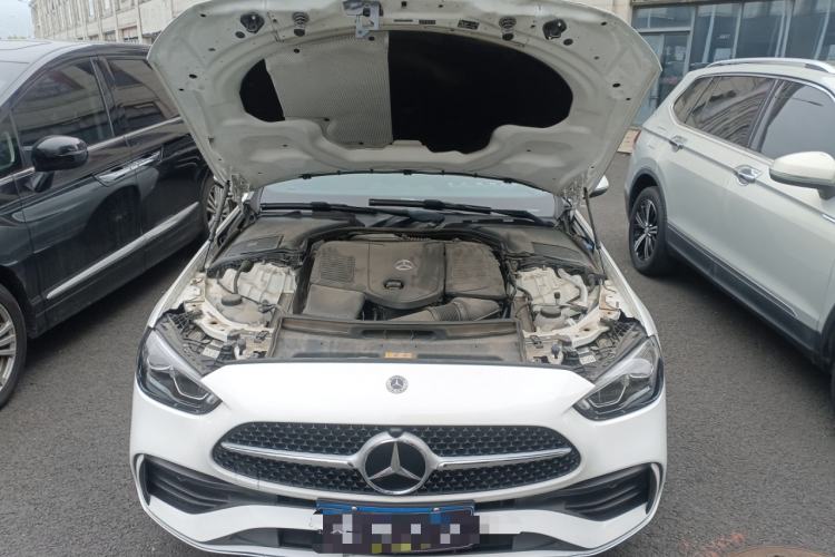 Used Mercedes-Benz C-Class 2024 Second Facelift C 260 L Sport Edition Engine Bay