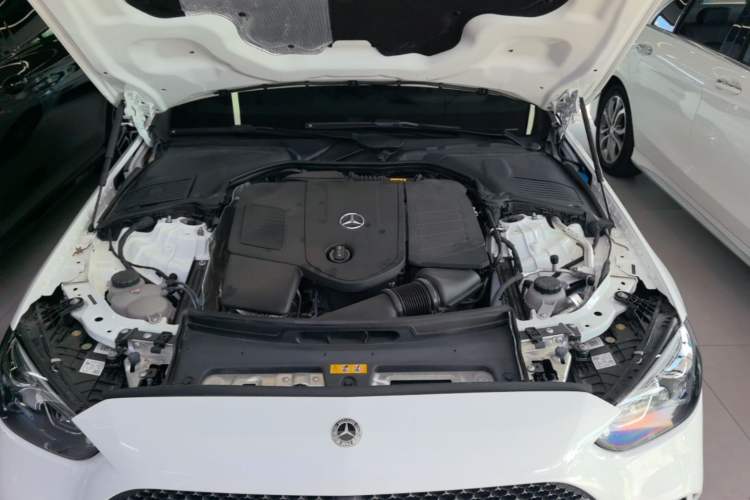 Used Mercedes-Benz C-Class 2024 Second Facelift C 260 L Sport Edition Engine Bay