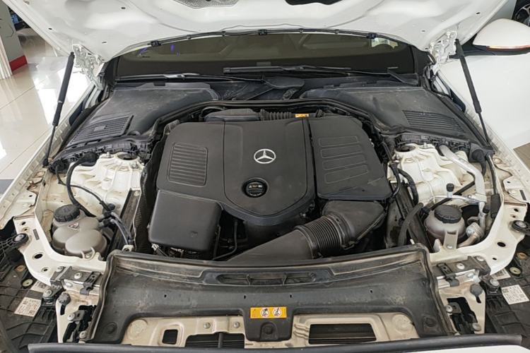 Used Mercedes-Benz C-Class 2024 Second Facelift C 260 L Sport Edition Engine Bay