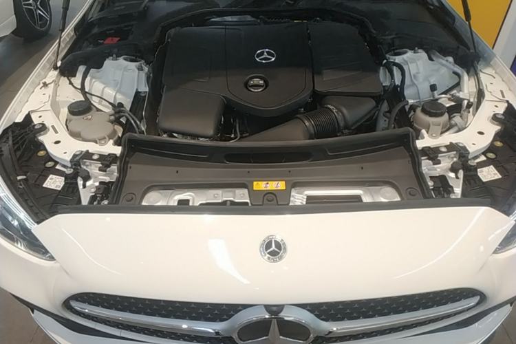 Used Mercedes-Benz C-Class 2024 Second Facelift C 260 L Sport Edition Engine Bay