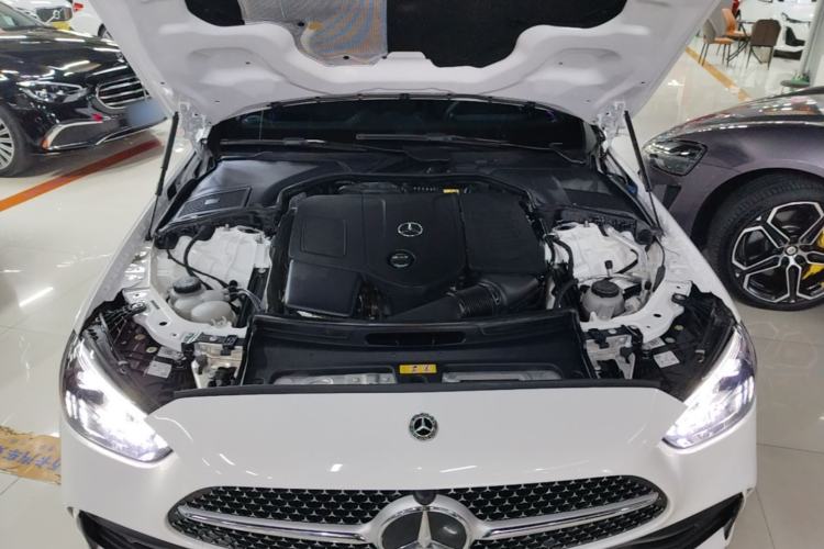 Used Mercedes-Benz C-Class 2024 Second Facelift C 260 L Sport Edition Engine Bay