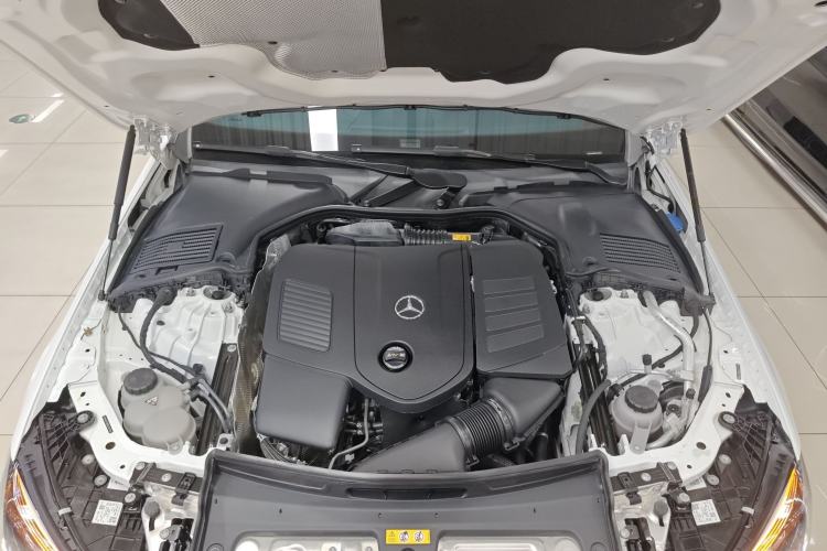 Used Mercedes-Benz C-Class 2024 Facelift C 260 L Night Edition Sport Version Engine Bay