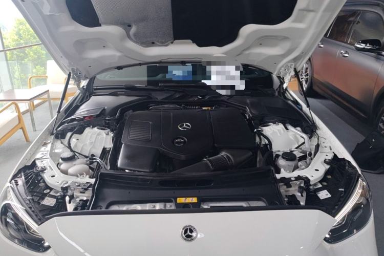 Used Mercedes-Benz C-Class 2024 Facelift C 260 L Night Edition Sport Version Engine Bay