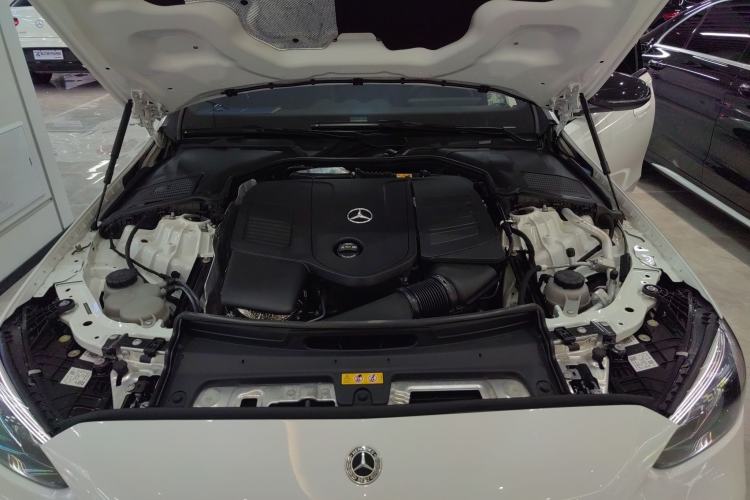 Used Mercedes-Benz C-Class 2024 Facelift C 260 L Night Edition Sport Version Engine Bay
