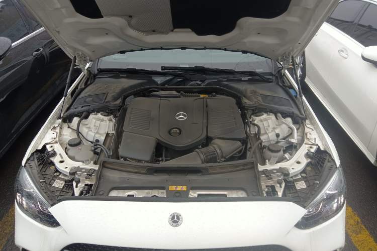 Used Mercedes-Benz C-Class 2024 Second Facelift C 260 L Sport Edition Engine Bay