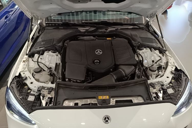 Used Mercedes-Benz C-Class 2024 Facelift C 260 L Night Edition Sport Version Engine Bay