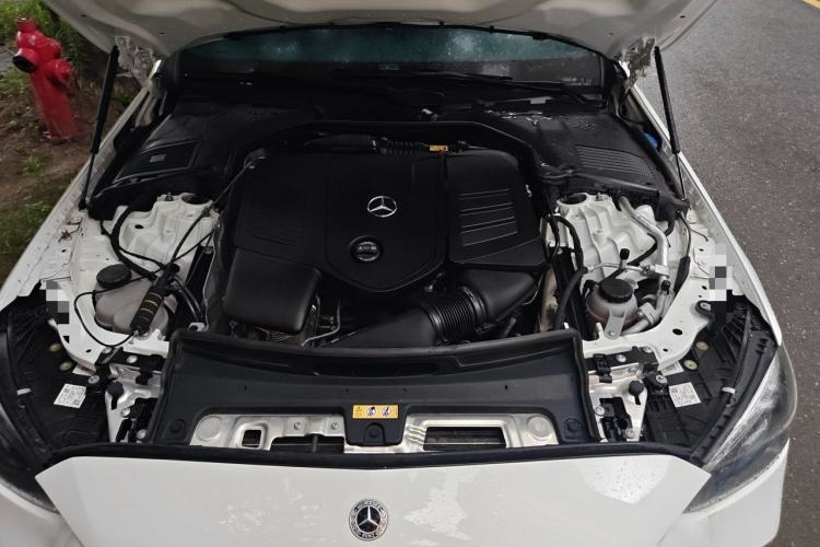 Used Mercedes-Benz C-Class 2024 Facelift C 260 L Night Edition Sport Version Engine Bay