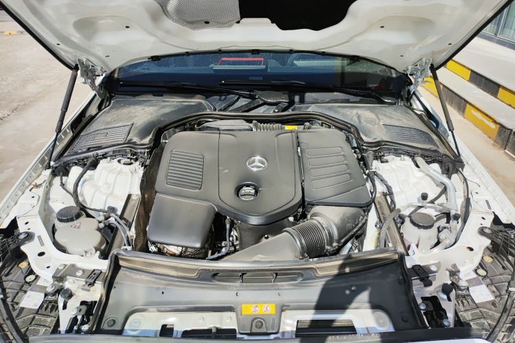 Used Mercedes-Benz C-Class 2024 Second Facelift C 260 L Sport Edition Engine Bay