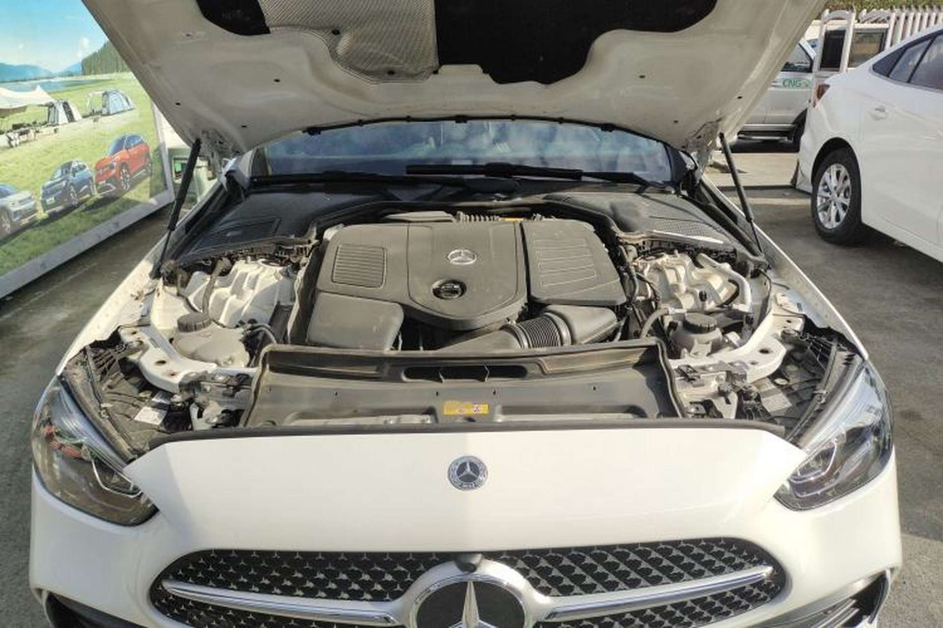 Used Mercedes-Benz C-Class 2024 C 260 L Sport Edition Engine Bay
