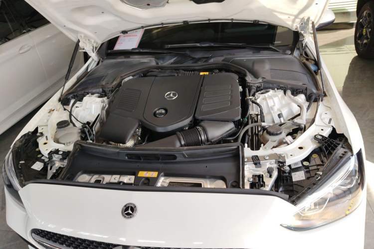 Used Mercedes-Benz C-Class 2024 C 200 L Sport Edition Engine Bay