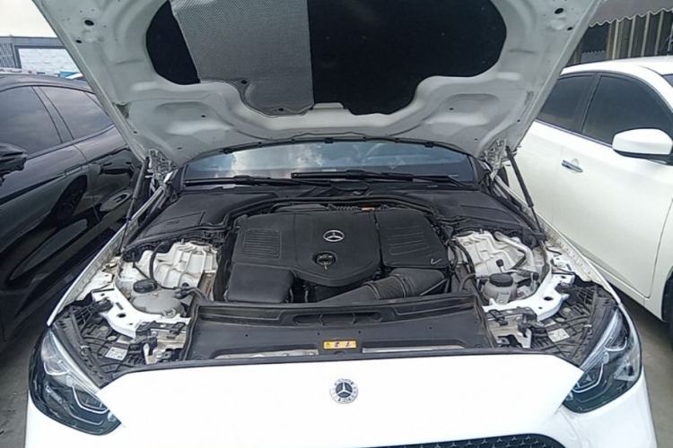 Used Mercedes-Benz C-Class 2024 Facelift C 260 L Night Edition Sport Version Engine Bay