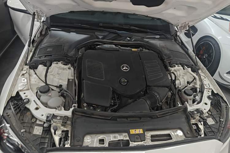 Used Mercedes-Benz C-Class 2024 Second Facelift C 260 L Sport Edition Engine Bay