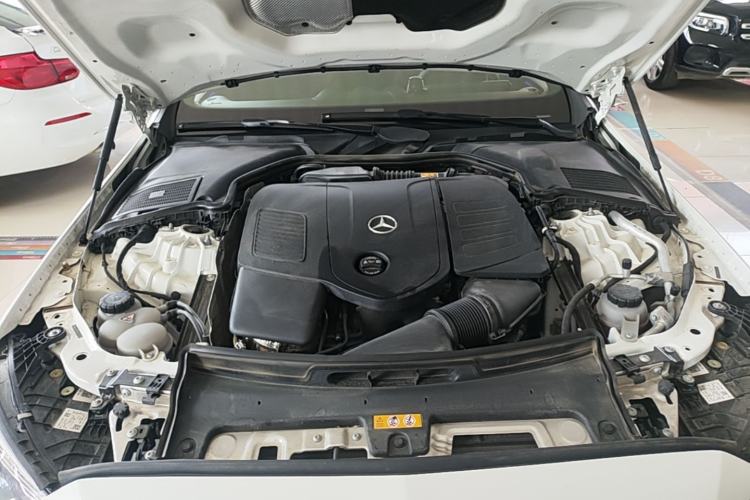 Used Mercedes-Benz C-Class 2024 Second Facelift C 260 L Sport Edition Engine Bay