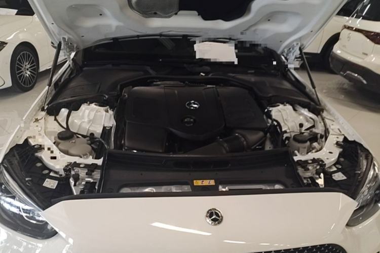 Used Mercedes-Benz C-Class 2024 C 260 L Brilliant Night Sports Edition Engine Bay