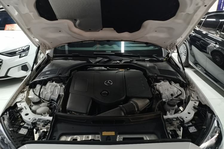 Used Mercedes-Benz C-Class 2024 Second Facelift C 260 L Sport Edition Engine Bay