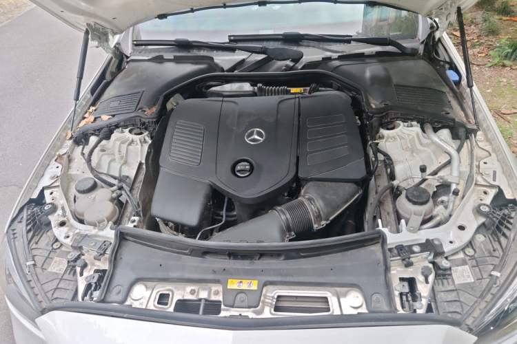 Used Mercedes-Benz C-Class 2024 Facelift C 260 L Night Edition Sport Version Engine Bay