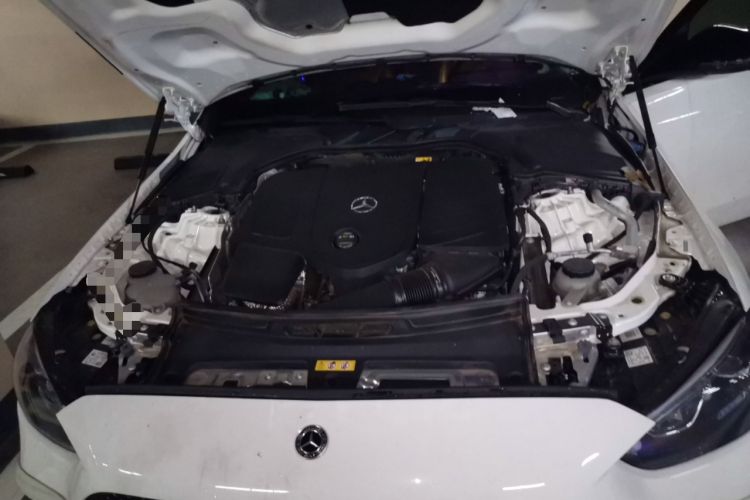Used Mercedes-Benz C-Class 2024 Facelift C 260 L Night Edition Sport Version Engine Bay