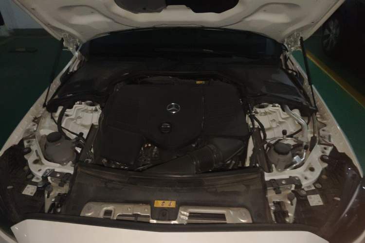 Used Mercedes-Benz C-Class 2024 C 260 L Brilliant Night Sports Edition Engine Bay