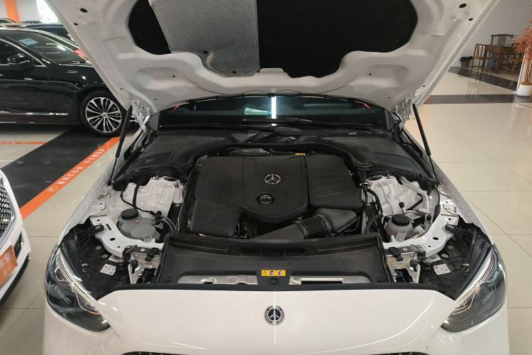 Used Mercedes-Benz C-Class 2024 Second Facelift C 260 L Sport Edition Engine Bay