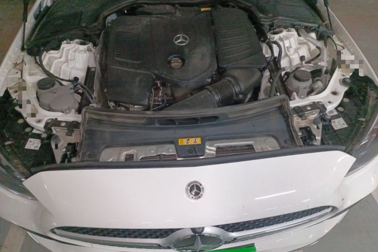 Used Mercedes-Benz C-Class 2024 Second Facelift C 260 L Sport Edition Engine Bay