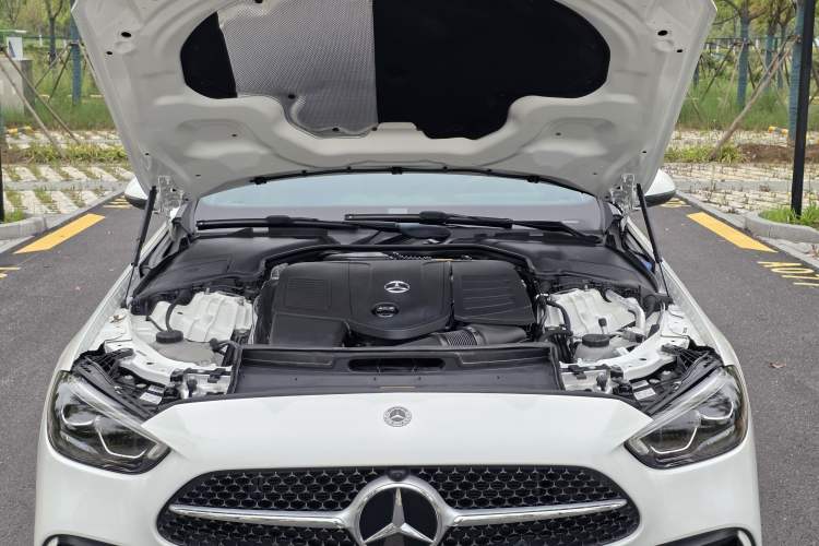 Used Mercedes-Benz C-Class 2024 C 200 L Sport Edition Engine Bay