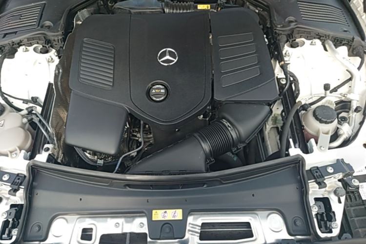 Used Mercedes-Benz C-Class 2024 Second Facelift C 260 L Starry Night Sport Edition Engine Bay