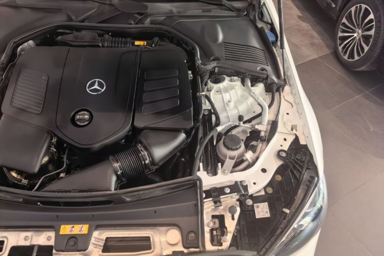 Used Mercedes-Benz C-Class 2024 C 260 L Brilliant Night Sports Edition Engine Bay Left