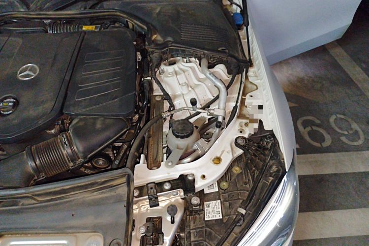 Used Mercedes-Benz C-Class 2024 Second Facelift C 260 L Sport Edition Engine Bay Left