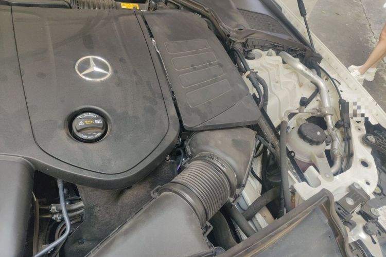 Used Mercedes-Benz C-Class 2024 Second Facelift C 260 L Sport Edition Engine Bay Left