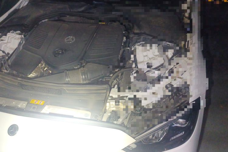 Used Mercedes-Benz C-Class 2024 C 200 L Sport Edition Engine Bay Left