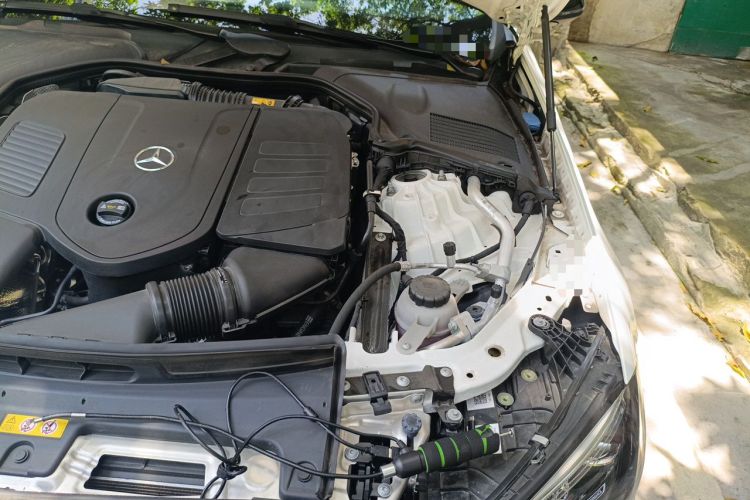 Used Mercedes-Benz C-Class 2024 C 260 L Brilliant Night Sports Edition Engine Bay Left