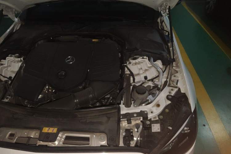 Used Mercedes-Benz C-Class 2024 C 260 L Brilliant Night Sports Edition Engine Bay Left
