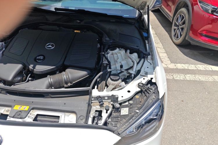 Used Mercedes-Benz C-Class 2024 C 260 L Brilliant Night Sports Edition Engine Bay Left