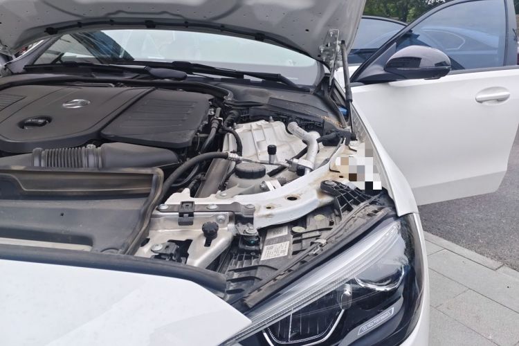 Used Mercedes-Benz C-Class 2024 C 260 L Brilliant Night Sports Edition Engine Bay Left