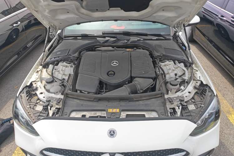Used Mercedes-Benz C-Class 2024 Restyled C 260 L Sport Edition Engine Bay