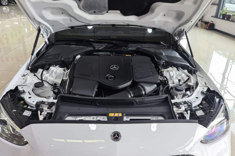 Used Mercedes-Benz C-Class 2024 Second Facelift C 260 L Sport Edition Engine Bay