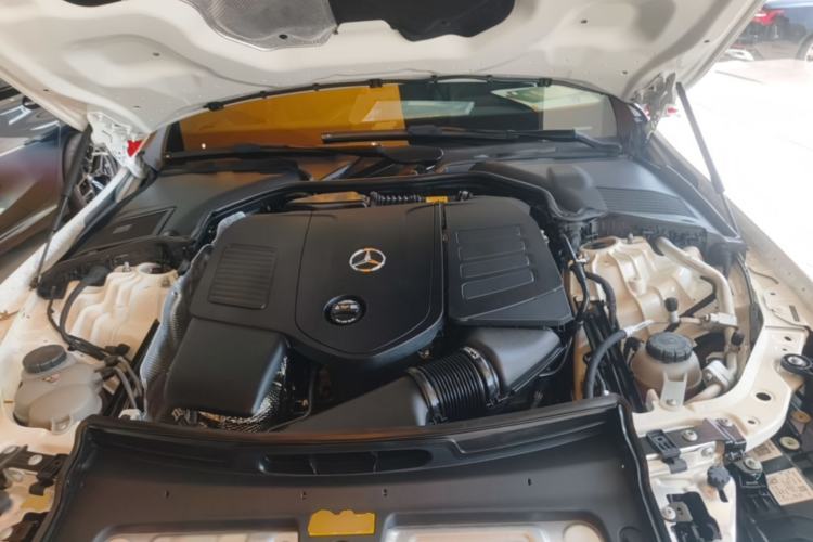 Used Mercedes-Benz C-Class 2024 Second Facelift C 260 L Starry Night Sport Edition Engine Bay