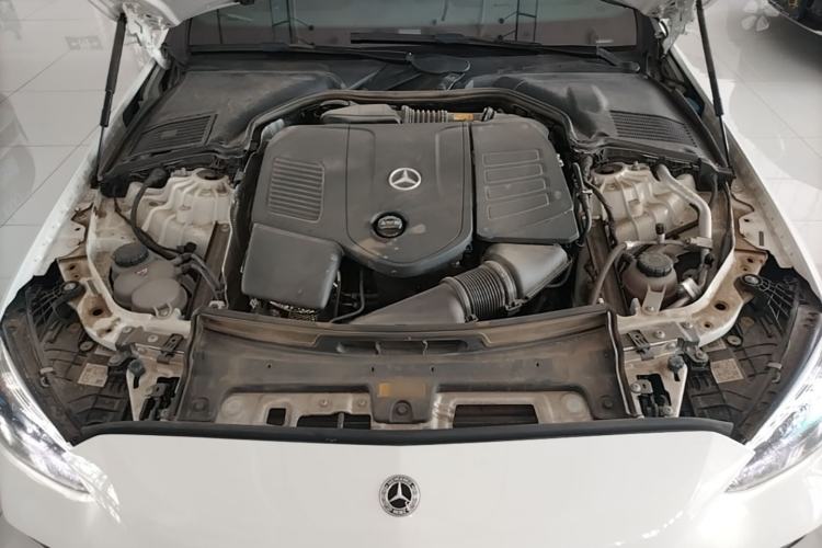 Used Mercedes-Benz C-Class 2024 Facelift C 260 L Night Edition Sport Version Engine Bay