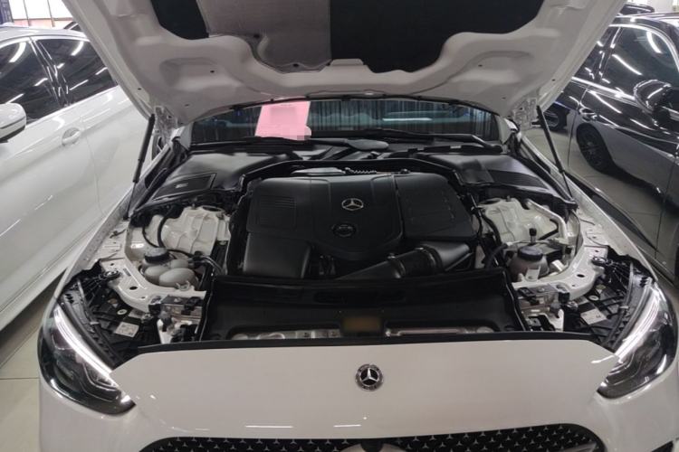 Used Mercedes-Benz C-Class 2024 Second Facelift C 260 L Sport Edition Engine Bay
