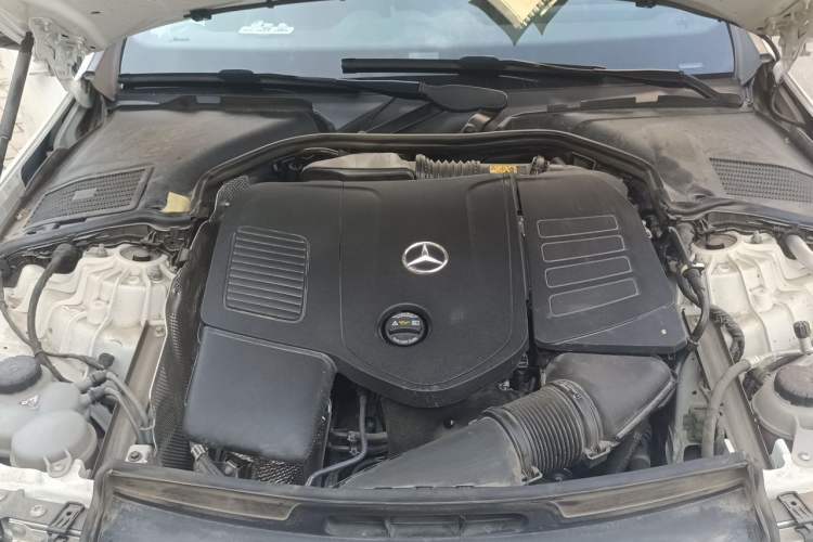 Used Mercedes-Benz C-Class 2024 Second Facelift C 260 L Starry Night Sport Edition Engine Bay