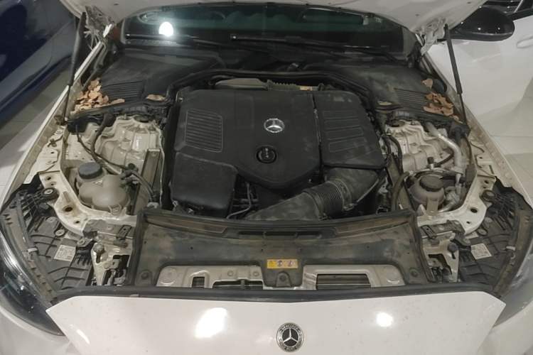 Used Mercedes-Benz C-Class 2024 Facelift C 260 L Night Edition Sport Version Engine Bay