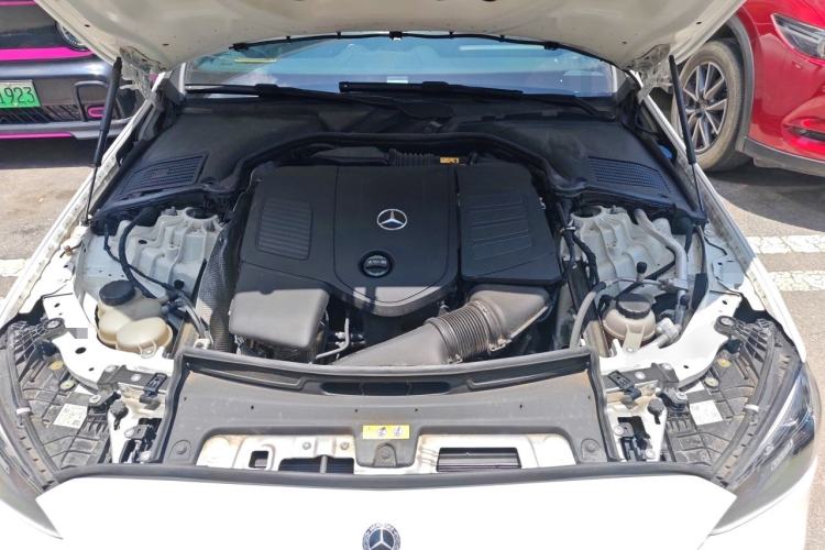 Used Mercedes-Benz C-Class 2024 C 260 L Brilliant Night Sports Edition Engine Bay