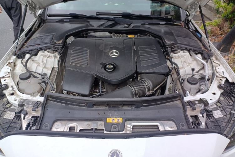 Used Mercedes-Benz C-Class 2024 Facelift C 260 L Night Edition Sport Version Engine Bay