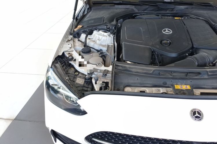 Used Mercedes-Benz C-Class 2024 C 260 L Brilliant Night Sports Edition Engine Bay Right